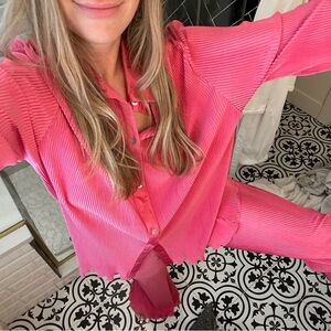 Sleeper Origami PJ set in pink